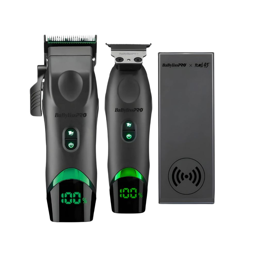 Combo Babyliss Pro Cortapelo + Trimmer + Almohadilla de carga TOMB45