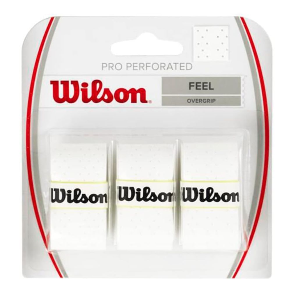 Pack 3 Overgrips Wilson Blanco Pro Perfo