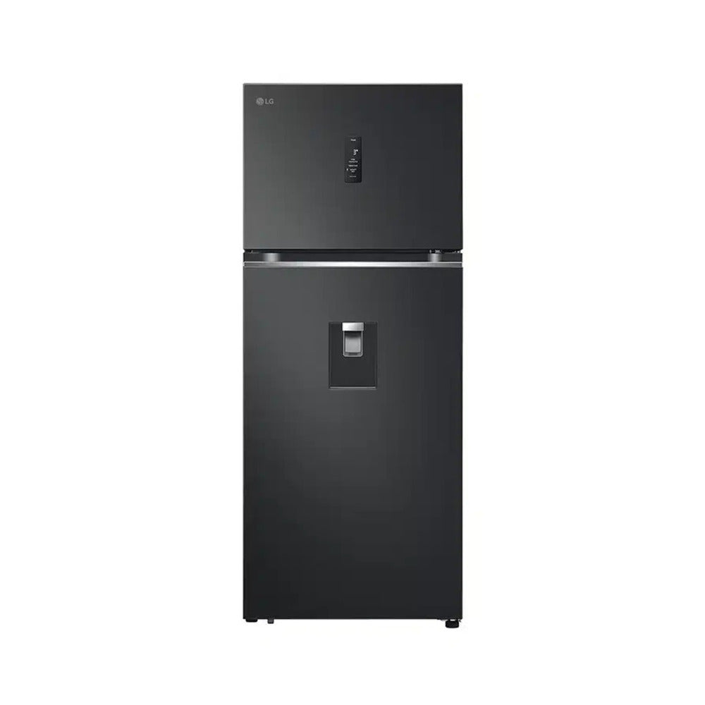 Refrigerador LG frío seco, inverter, color negro mate de 394L VT40APMC