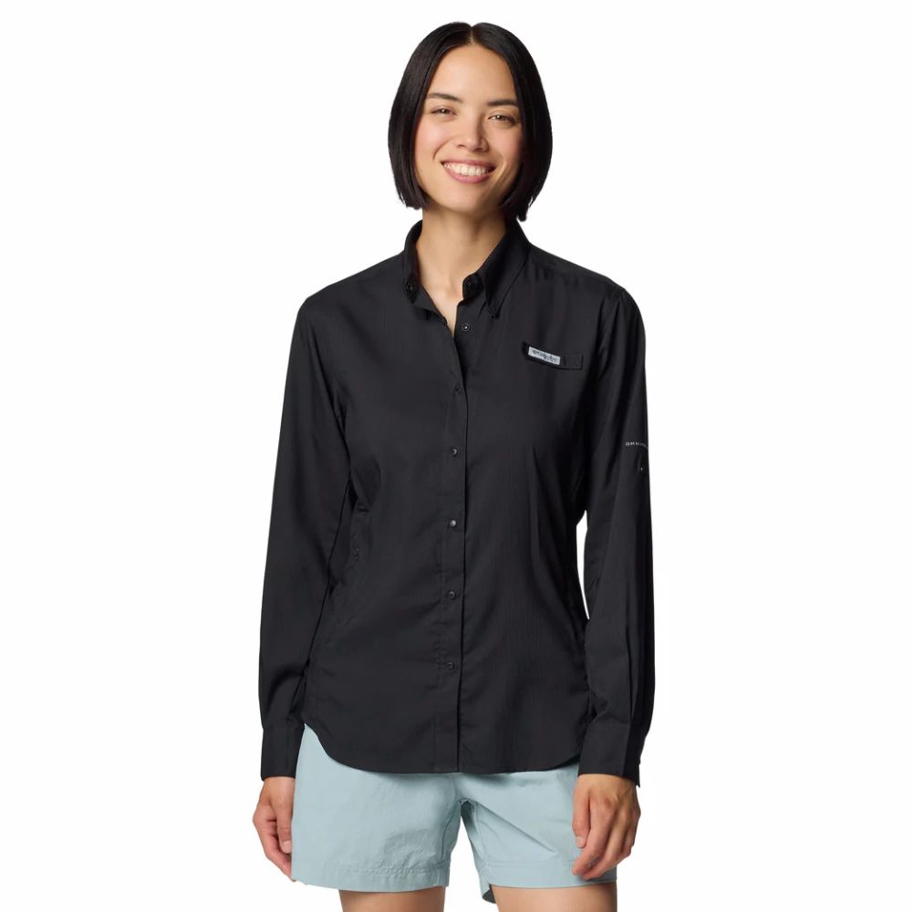 Camisa para Dama Columbia Tamiami™ II LS Color Black